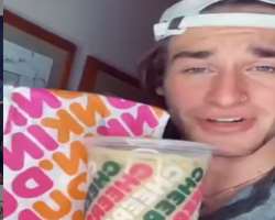He likes to eat Cinnamon Toast Crunch cereals in his breakfast.